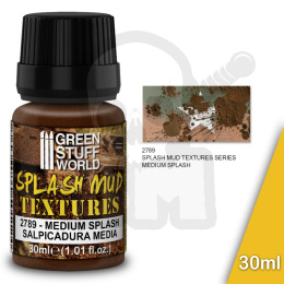 Splash Mud Textures - Medium Brown 30ml
