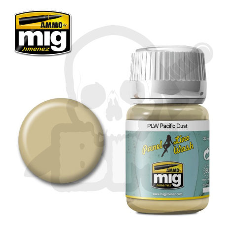 Ammo Mig 1604 Panel Line Wash Pacifist Dust 35ml
