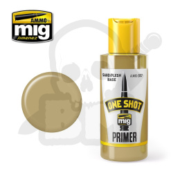 Ammo Mig 2027 One Shot Primer Sand Flesh 60ml