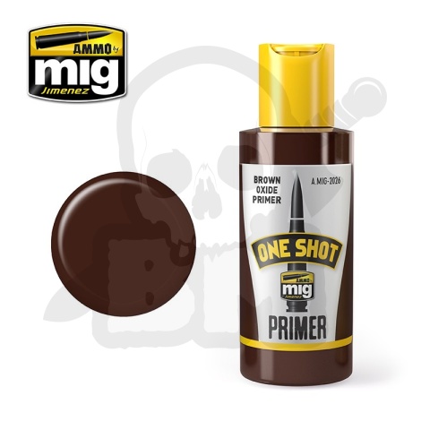 Ammo Mig 2026 One Shot Primer Brown Oxide 60ml