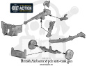BOLT ACTION British Canadian 6 Pounder ATG + Crew