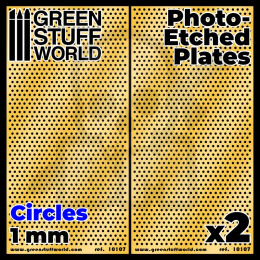 Photo-etched Plates - Large Circles