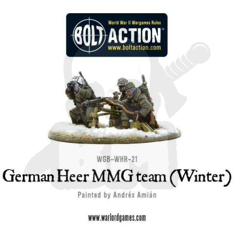 German Heer MMG team (Winter)
