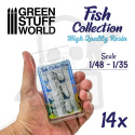 Resin Fish Collection żywiczne ryby 14 szt.