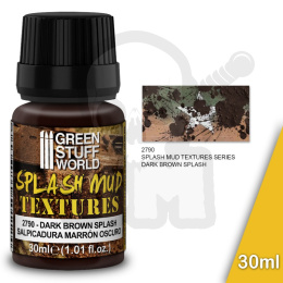 Splash Mud Textures - Dark Brown 30ml
