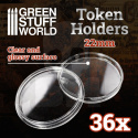 Token Holders 22mm - osłona na żeton 36 szt.