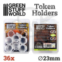 Token Holders 23mm - osłona na żeton 36 szt.