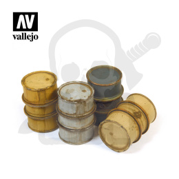 Vallejo SC201 German Fuel Drums (no. 1)