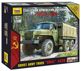 1:100 Soviet army truck Ural 4320