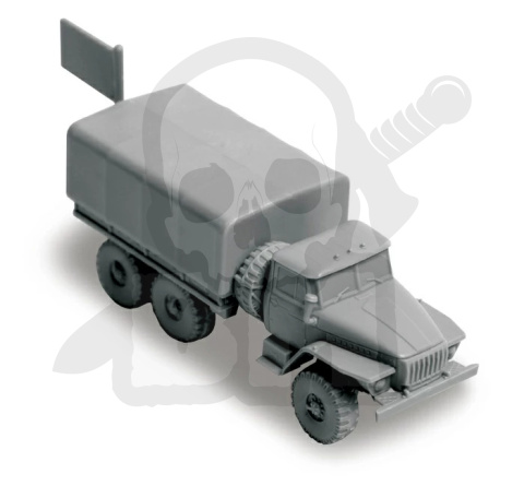 1:100 Soviet army truck Ural 4320