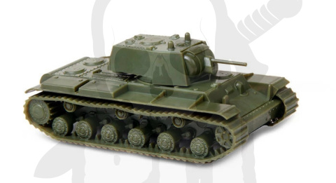 1:100 Soviet Tank KV-1 with F-32 Gun
