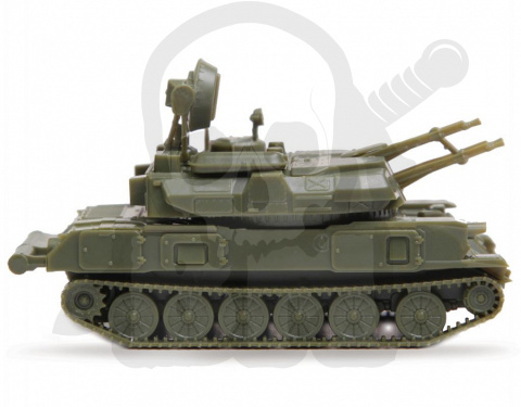 1:100 Soviet Anti Aircraft Weapon System Shilka Szyłka
