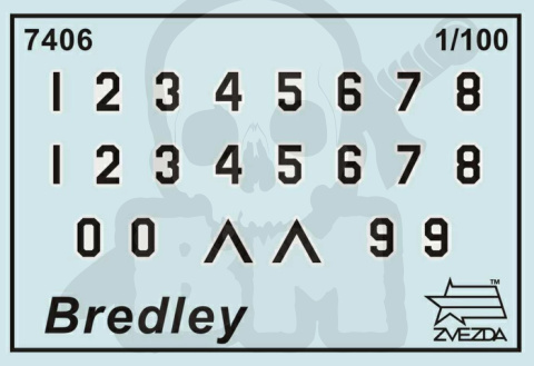 1:100 M2A2 Bradley U.S Infantry Fighting Vehicle