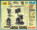 1:72 German Medical Personnel 1941-1943