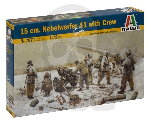 1:72 15 cm Nebelwerfer With Crew