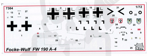 1:72 Focke wulf 190 A-4