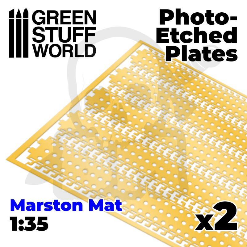 Photo etched Marston Mats 1/35