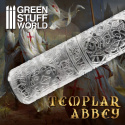 Rolling Pin Templar Abbey wałek do odciskania miniaturowych tekstur