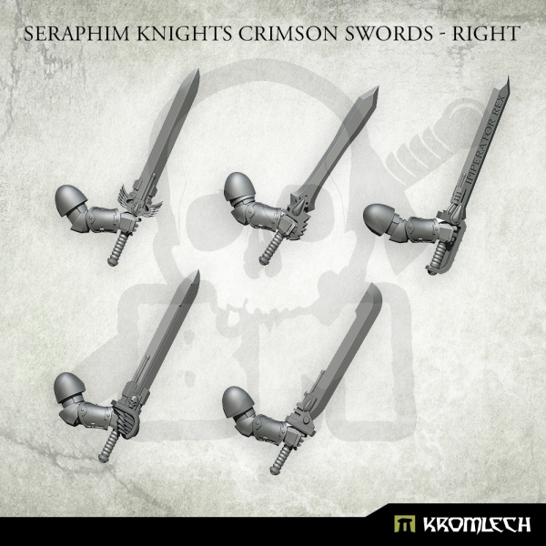 Seraphim Knights Crimson Swords - Right