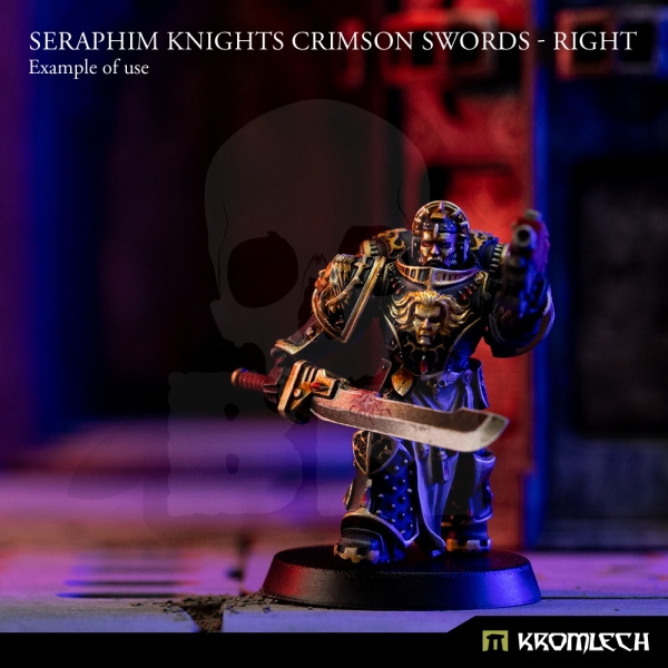 Seraphim Knights Crimson Swords - Right