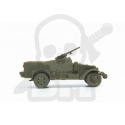 1:100 Armored Personnel Carrier M-3 Scout Car with Machine Gun