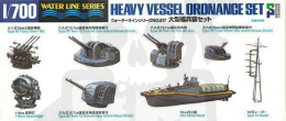 1:700 Tamiya 31517 Heavy Vessel Ordnance Set