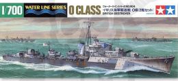 1:700 Tamiya 31904 British Destroyer O Class