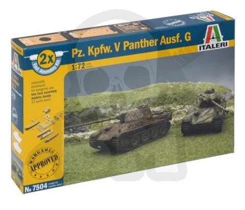 1:72 Pz.Kpfw.V Panther Ausf. G - 2 modele