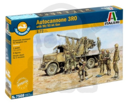 1:72 Autocannone RO3 with 90/53 AA Gun with crew