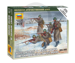 1:72 Soviet Infantry in winter uniform 1941-1942