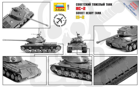 1:72 Soviet tank IS-2 Stalin