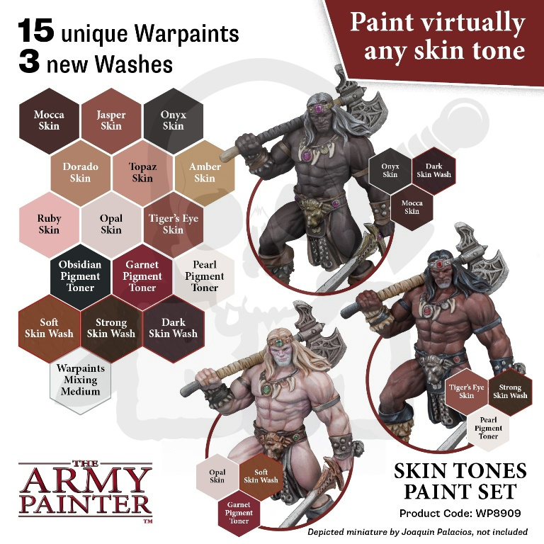 Army Painter Warpaints Skin Tones Paint Set