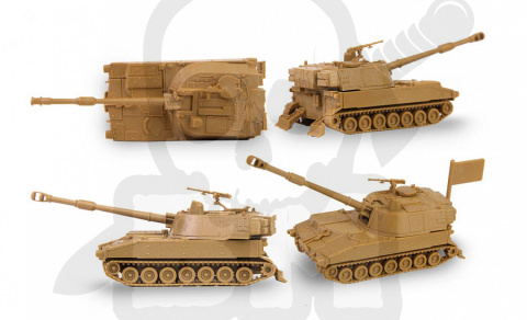 1:100 Howitzer 155 mm M-109 S.P.G.