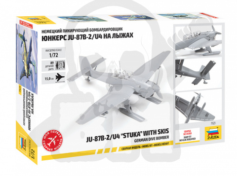1:72 Ju-87 B-2 Stuka w/Ski