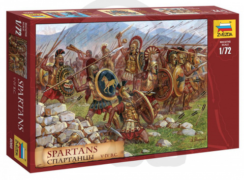 1:72 Spartiates V-IV C. BC. Sparta