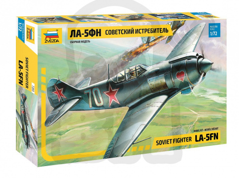 1:72 Soviet Fighter LA-5 FN Ławoczkin Ła-5 FN