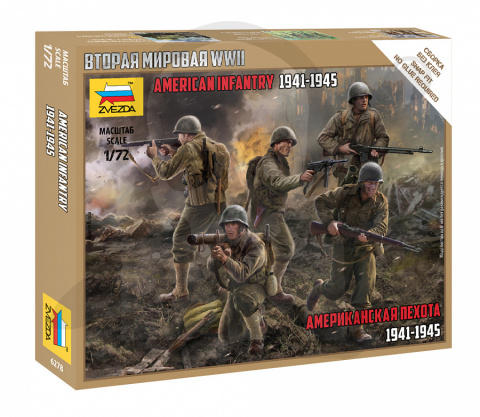 1:72 American Infantry 1941-1945