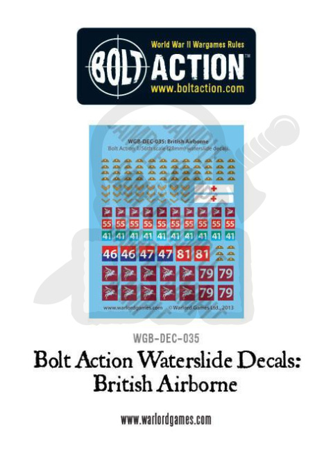 British Airborne decals