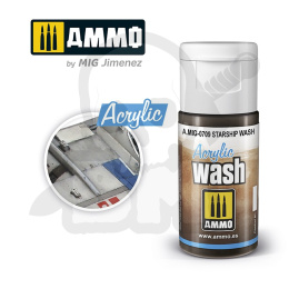 Ammo Mig 0709 Acrylic Wash Starship Wash