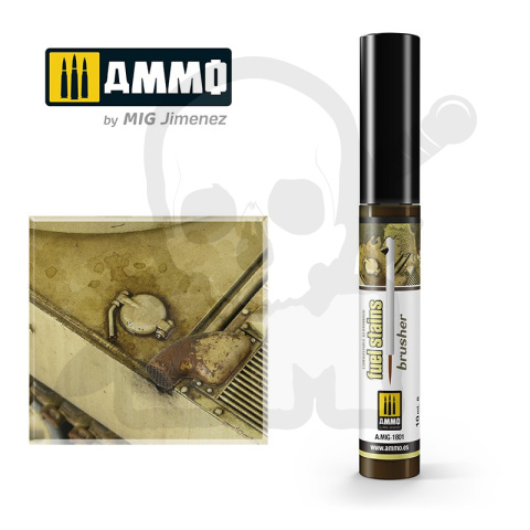 Ammo Mig 1801 Effects Brusher: Fuel Stains
