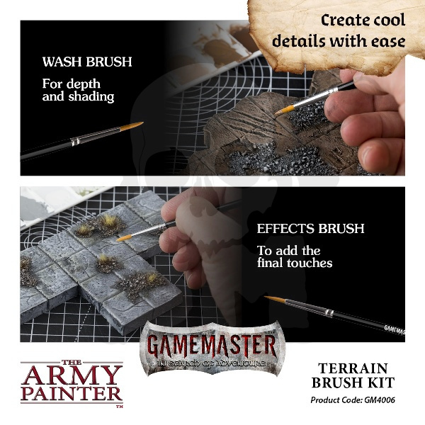Army Painter Set Gamemaster Terrain Brush Kit