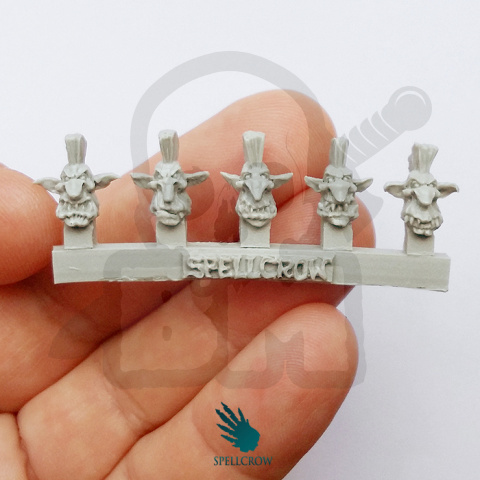 Goblins Slayers Heads - głowy goblinów 10 szt.