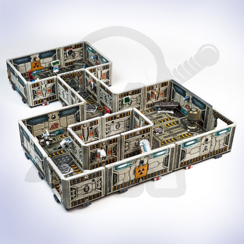 Sci-Fi Starter Set tereny do gier bitewnych i RPG