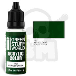 Acrylic Color Forest Green farba akrylowa 17ml
