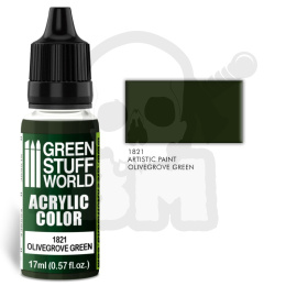 Acrylic Color Olivegrove Green farba akrylowa 17ml