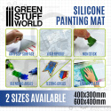 Silicone Painting Mat 400x300mm - mata do malowania