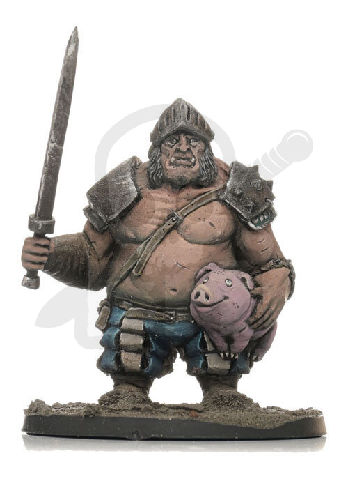 Talliareum Ogre Mercenary Champion (with loot)