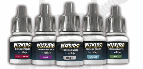 Vallejo 80256 Wizkids Zestaw 8 farb Wood & Steel