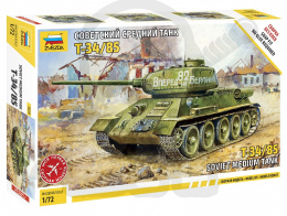 1:72 Soviet medium tank T34/85