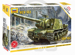 1:72 Soviet tank destroyer ISU-122